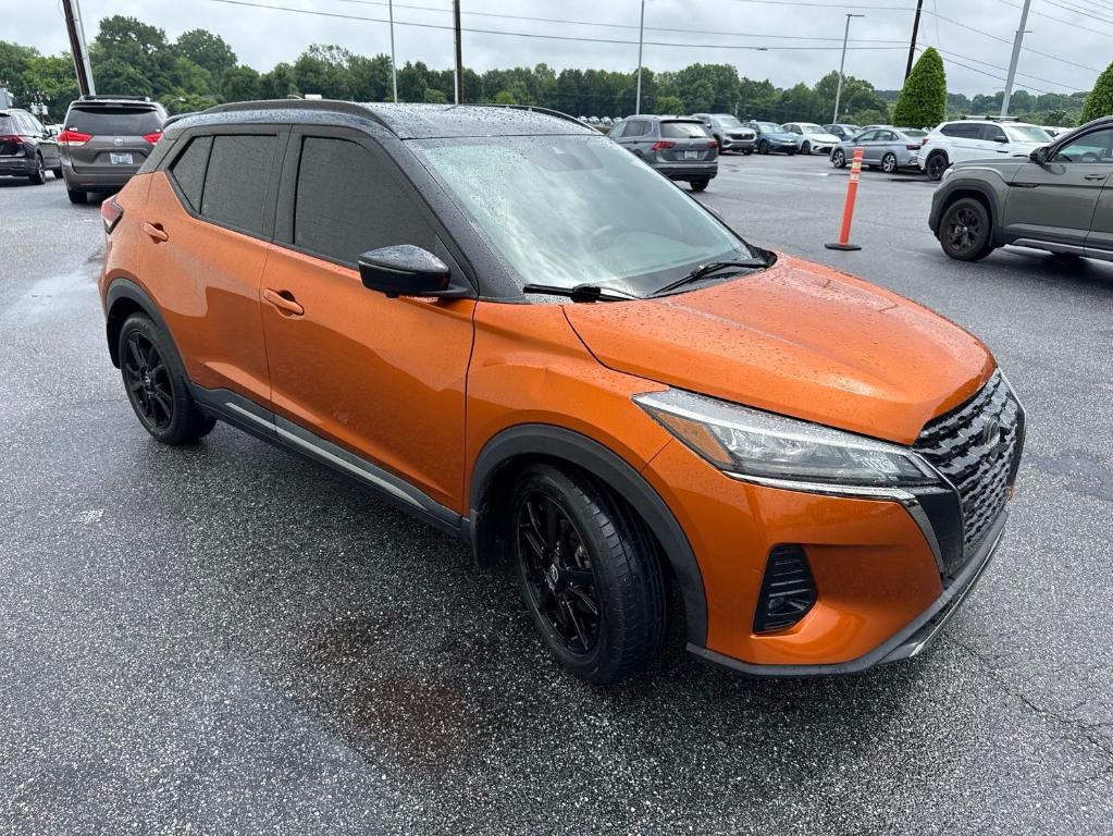 used 2022 Nissan Kicks car, priced at $18,799