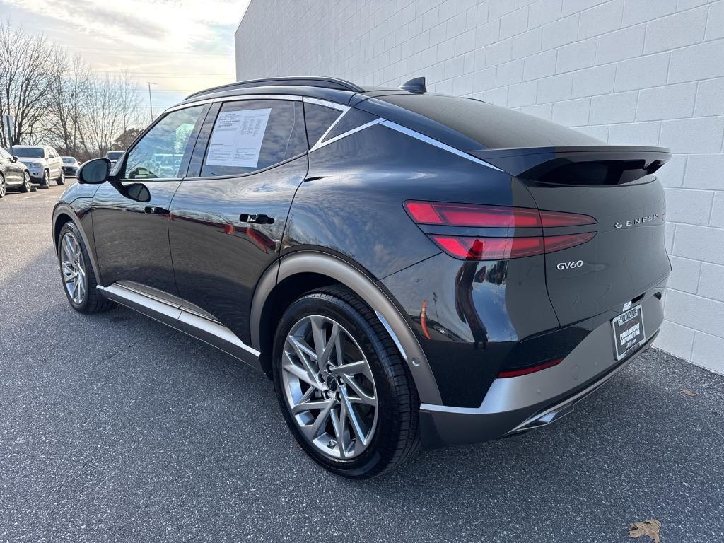used 2025 Genesis GV60 car, priced at $45,900