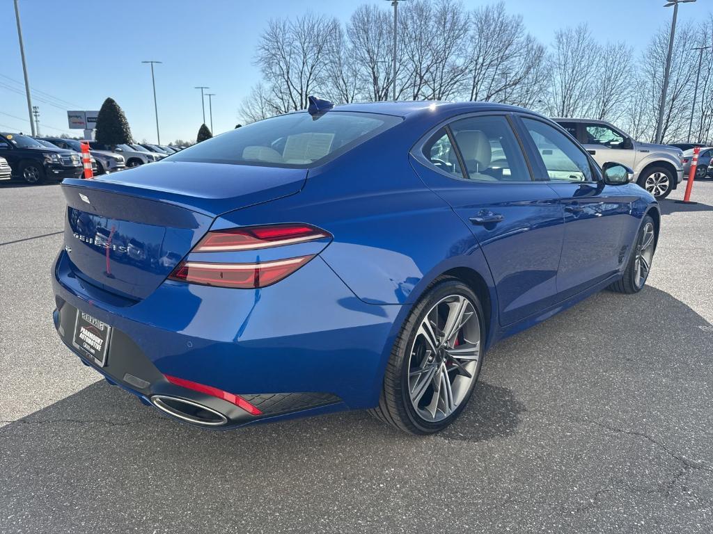 used 2025 Genesis G70 car, priced at $37,900