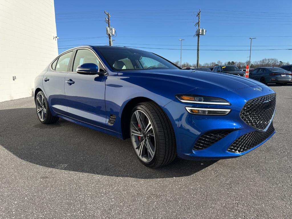 used 2025 Genesis G70 car, priced at $37,900