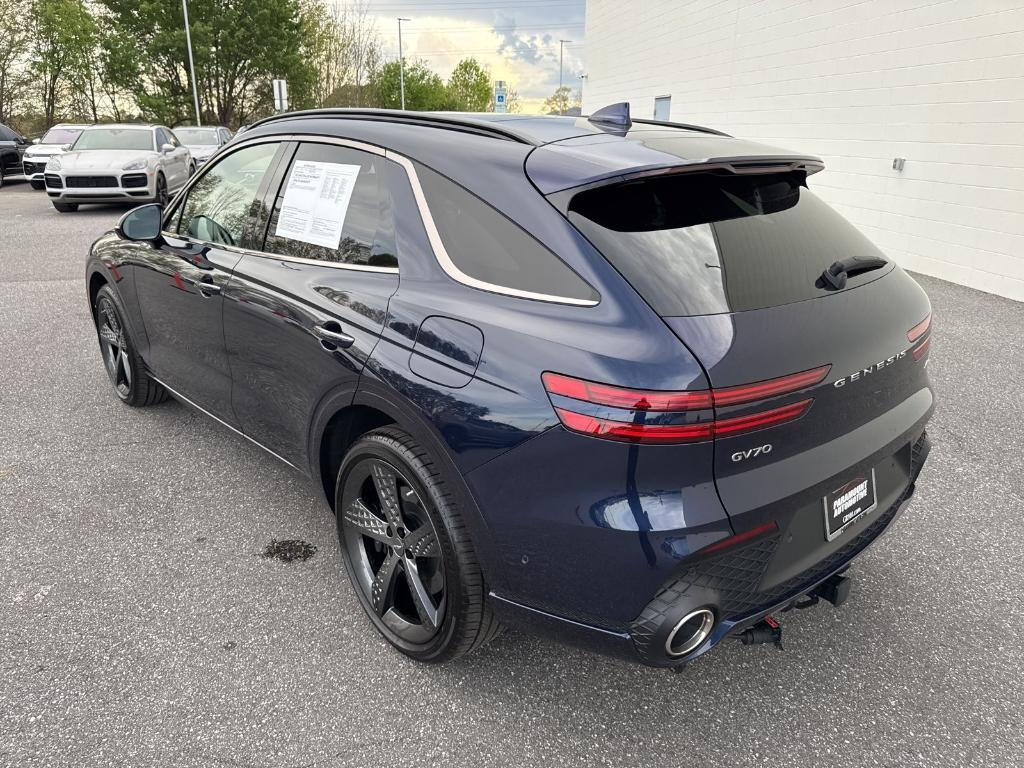 used 2025 Genesis GV70 car, priced at $48,900