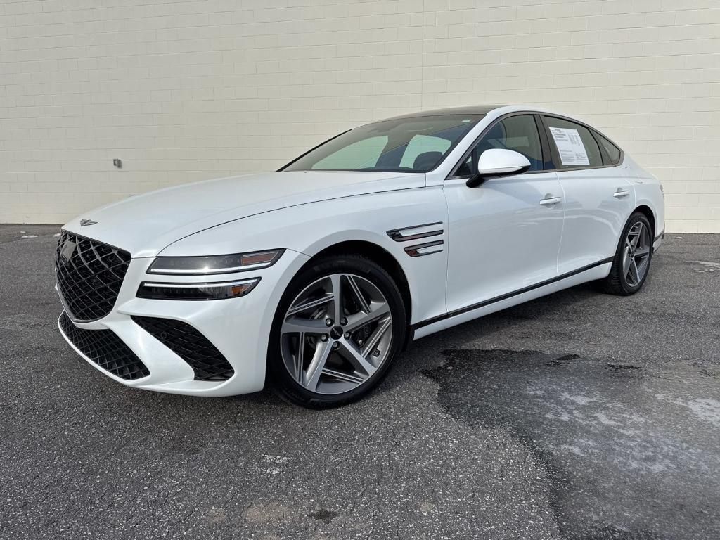 used 2025 Genesis G80 car, priced at $59,400