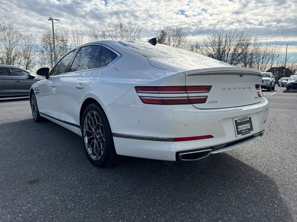 used 2021 Genesis G80 car, priced at $28,900