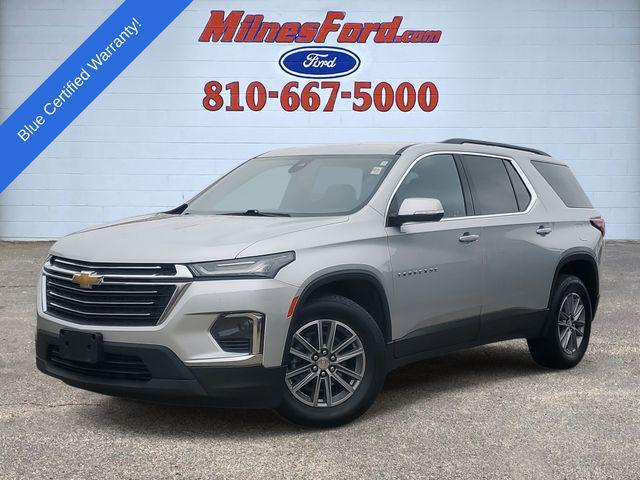 used 2022 Chevrolet Traverse car, priced at $20,900