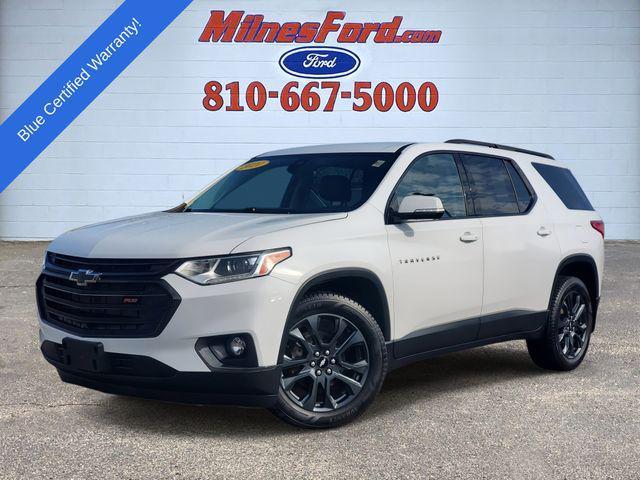 used 2020 Chevrolet Traverse car, priced at $21,777