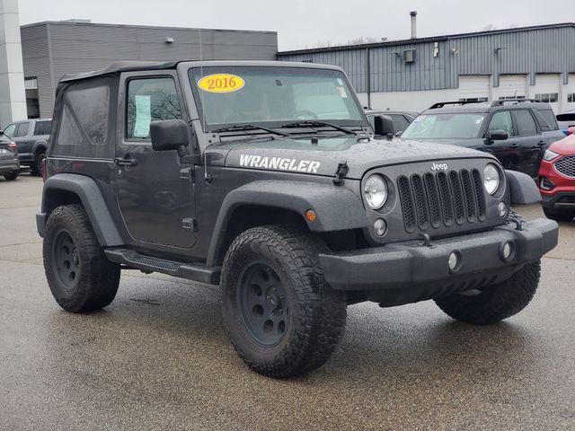 used 2016 Jeep Wrangler car, priced at $12,900