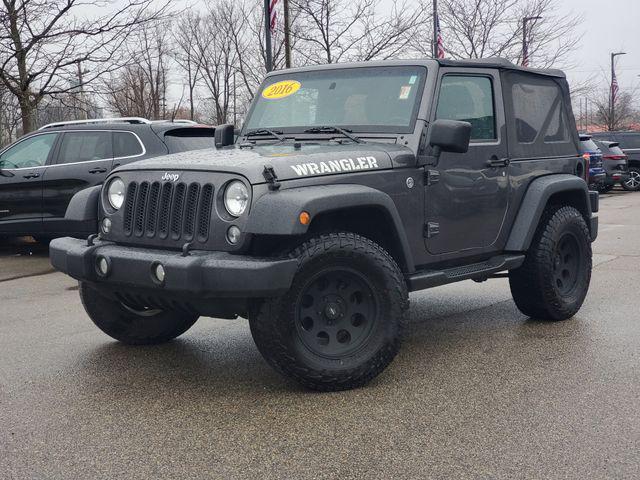 used 2016 Jeep Wrangler car, priced at $13,370