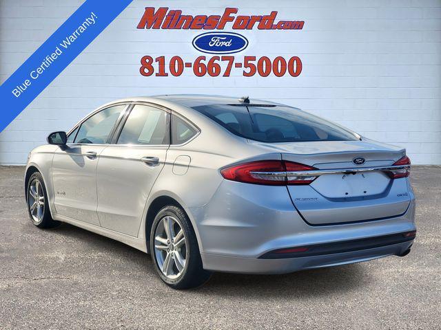 used 2018 Ford Fusion Hybrid car, priced at $16,555