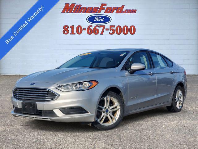 used 2018 Ford Fusion Hybrid car, priced at $15,900