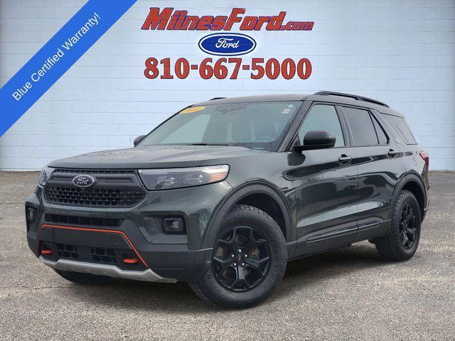 used 2022 Ford Explorer car, priced at $26,900