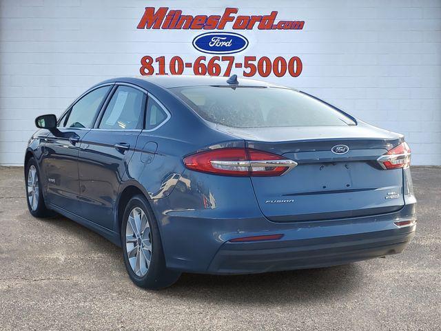 used 2019 Ford Fusion Hybrid car, priced at $13,750