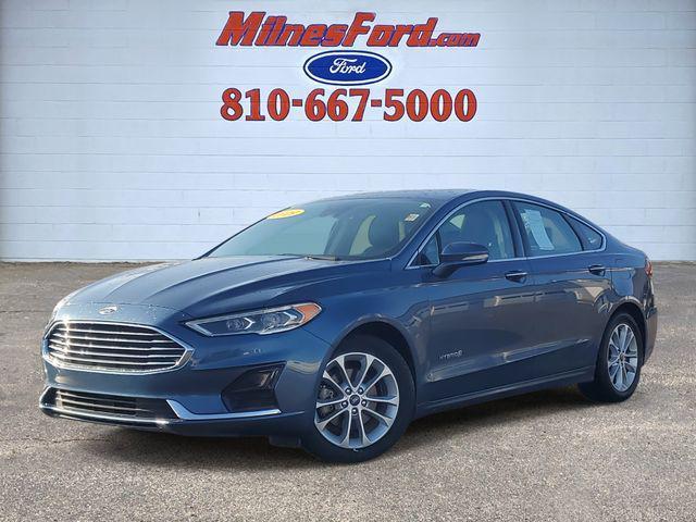used 2019 Ford Fusion Hybrid car, priced at $13,750