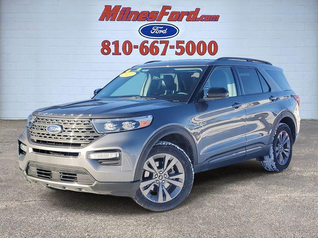 used 2022 Ford Explorer car, priced at $21,900