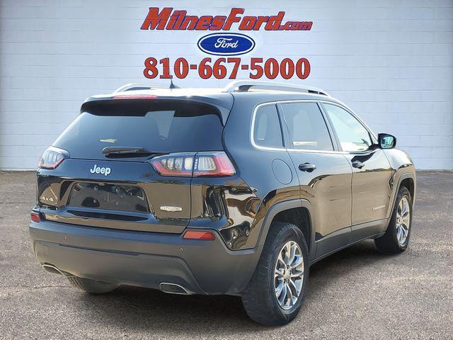 used 2021 Jeep Cherokee car, priced at $13,900