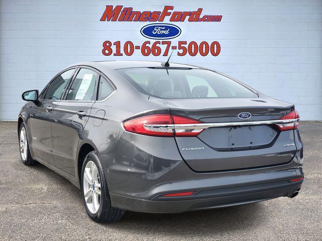 used 2018 Ford Fusion Hybrid car, priced at $14,444