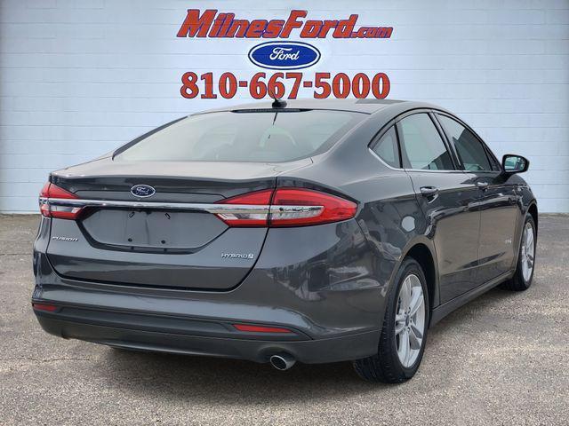 used 2018 Ford Fusion Hybrid car, priced at $14,444