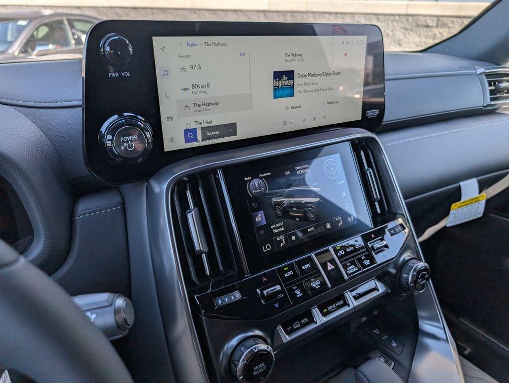 new 2025 Lexus LX 700h car, priced at $122,453