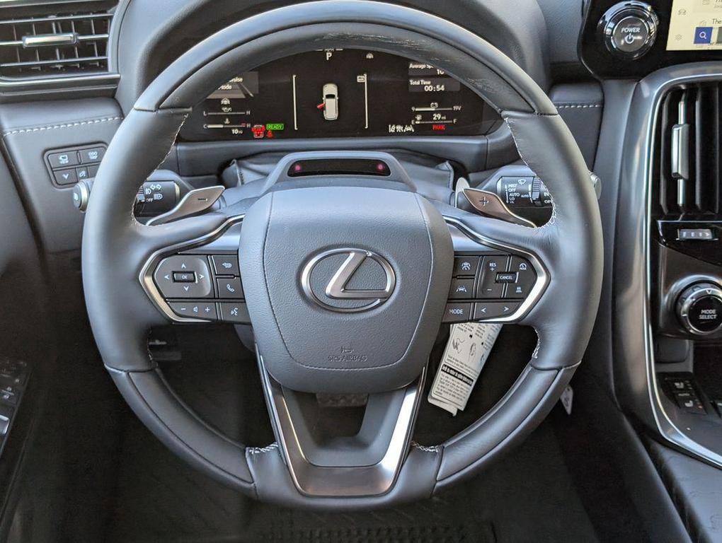 new 2025 Lexus LX 700h car, priced at $122,453