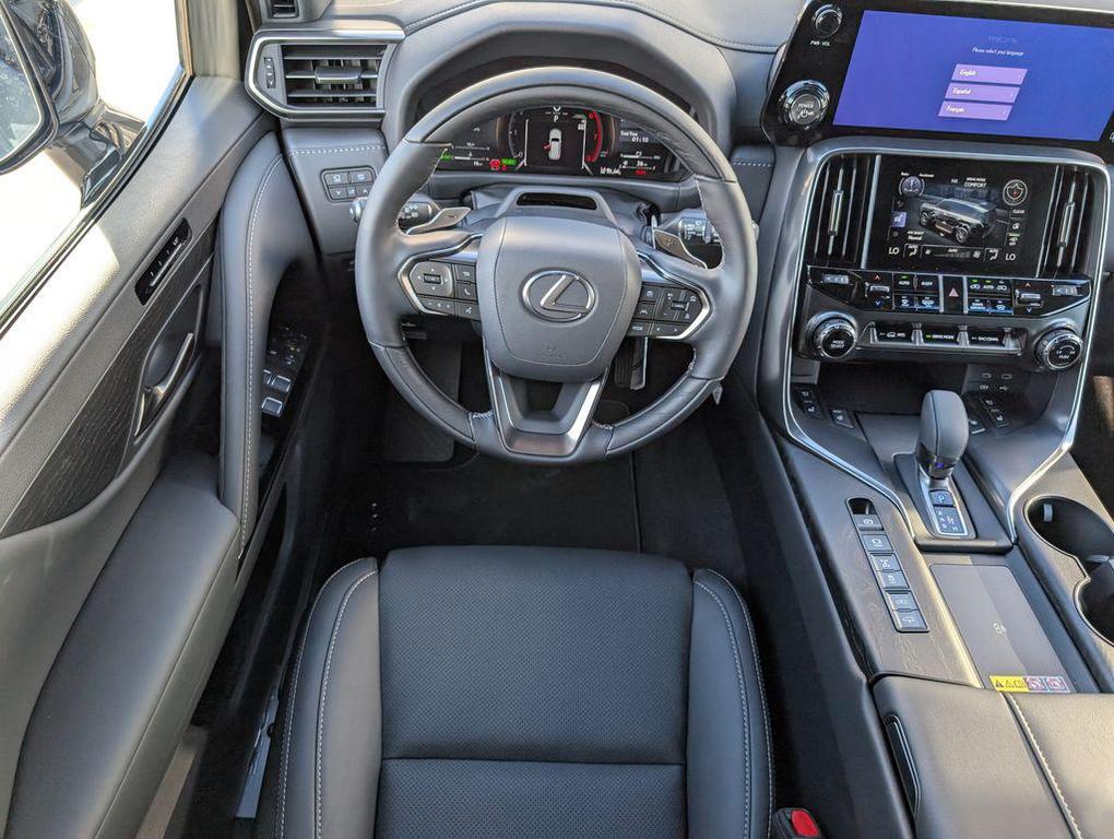 new 2025 Lexus LX 700h car, priced at $122,154