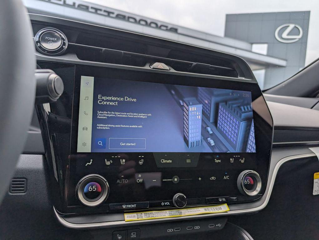 new 2026 Lexus RZ 350e car, priced at $52,095