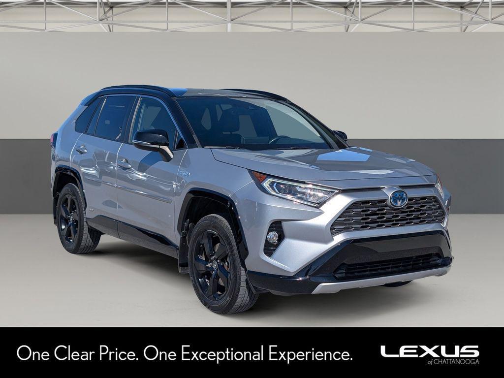 used 2019 Toyota RAV4 Hybrid car, priced at $22,120