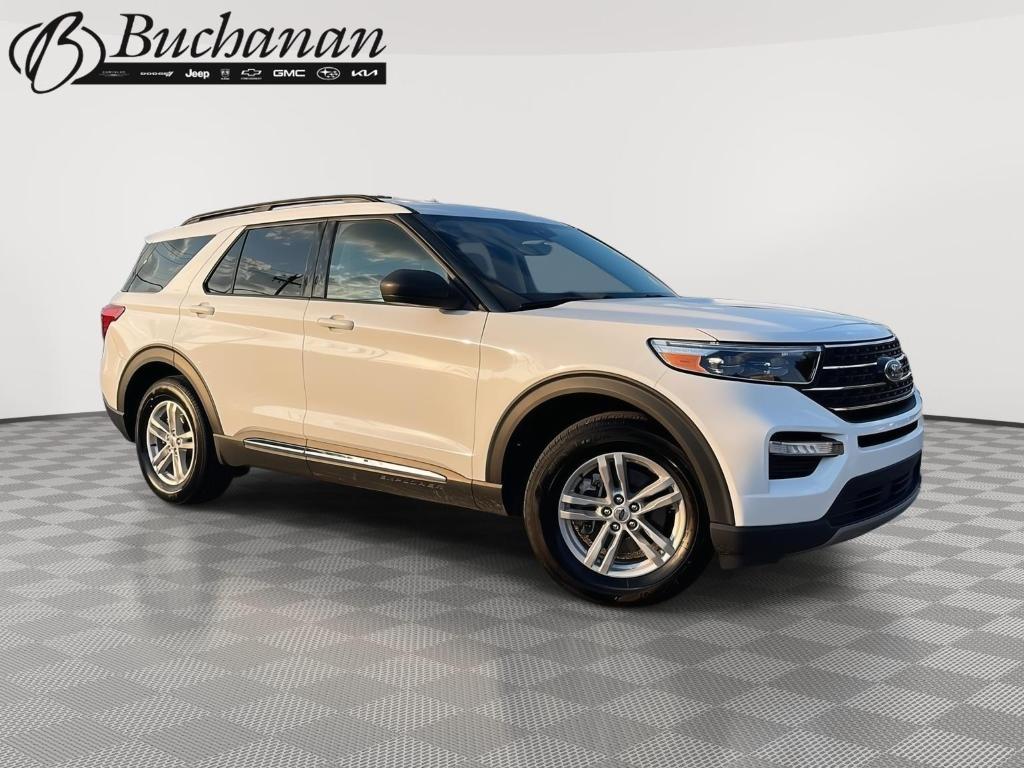 used 2024 Ford Explorer car, priced at $28,500