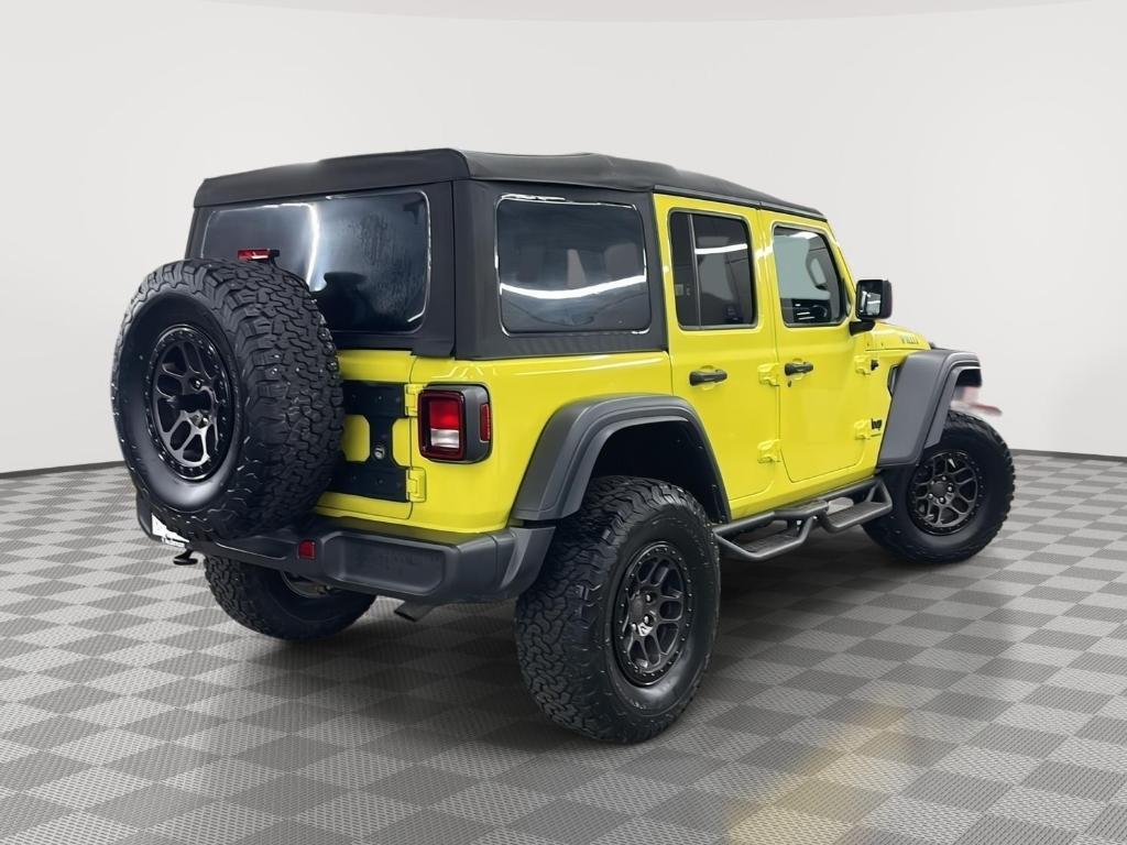 used 2023 Jeep Wrangler car, priced at $30,000