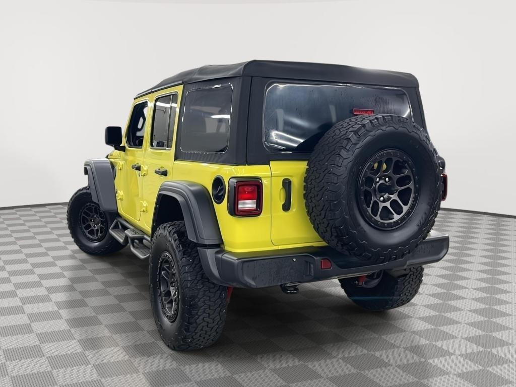 used 2023 Jeep Wrangler car, priced at $30,000