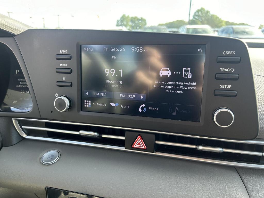 used 2023 Hyundai ELANTRA HEV car, priced at $16,000