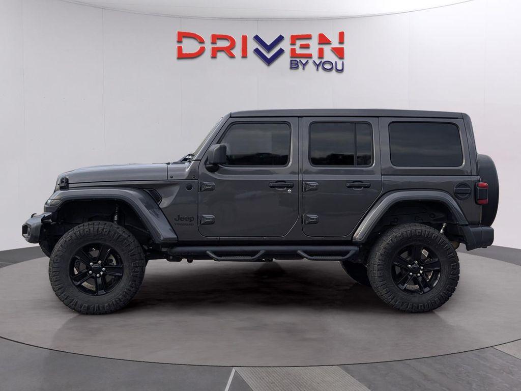 used 2021 Jeep Wrangler Unlimited car, priced at $26,441
