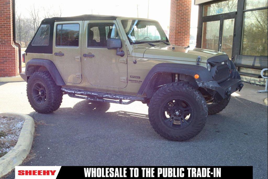 used 2013 Jeep Wrangler Unlimited car, priced at $16,938