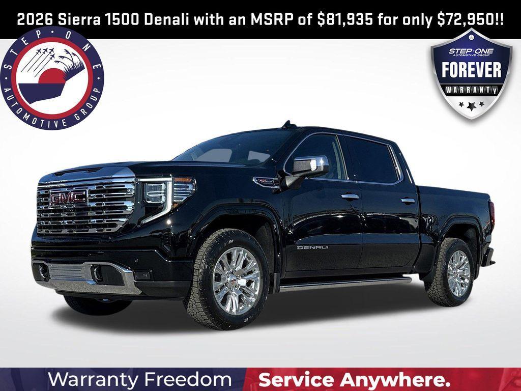new 2026 GMC Sierra 1500 car, priced at $72,950