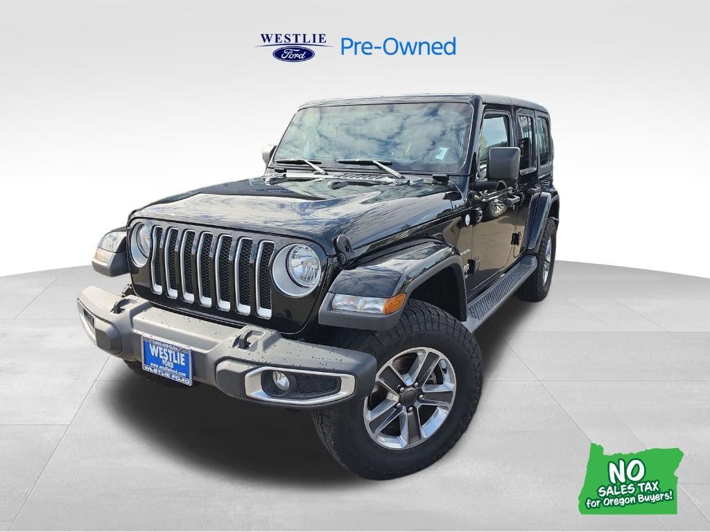 used 2020 Jeep Wrangler Unlimited car, priced at $26,058