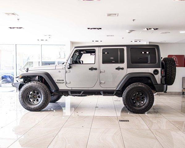 used 2017 Jeep Wrangler Unlimited car, priced at $20,998