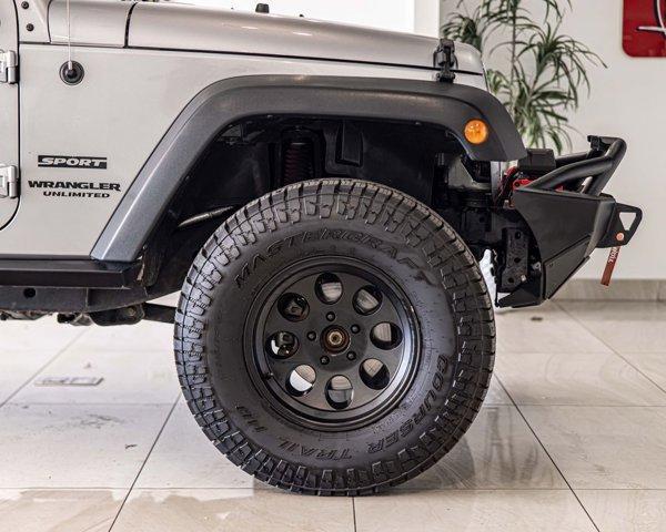 used 2017 Jeep Wrangler Unlimited car, priced at $20,998