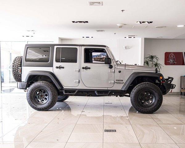 used 2017 Jeep Wrangler Unlimited car, priced at $20,998