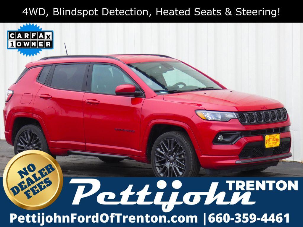 used 2023 Jeep Compass car, priced at $22,500