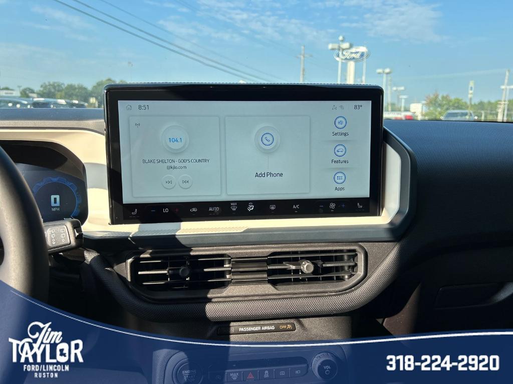 new 2025 Ford Bronco Sport car, priced at $35,880