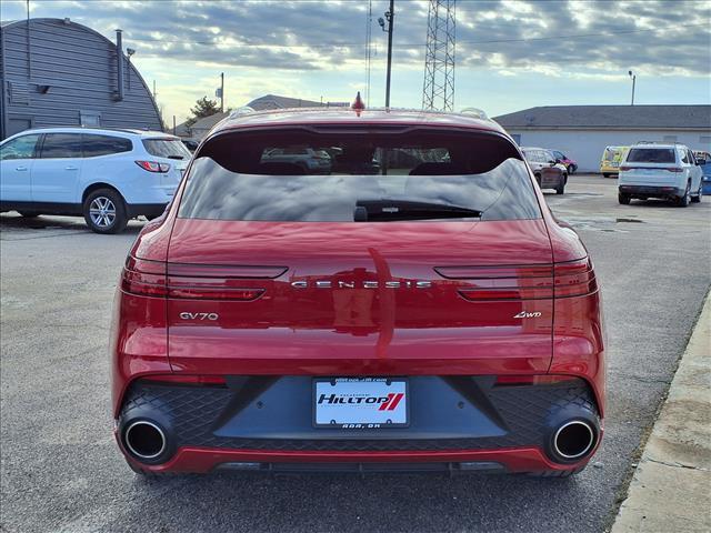 used 2024 Genesis GV70 car, priced at $40,495