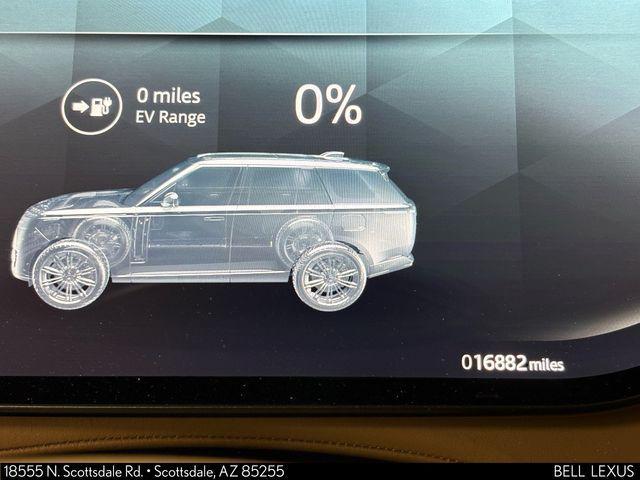 used 2025 Land Rover Range Rover car, priced at $113,477