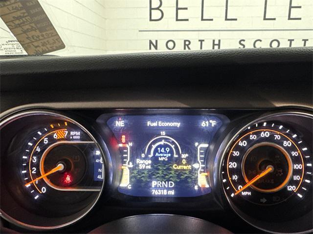 used 2021 Jeep Wrangler Unlimited car, priced at $24,474