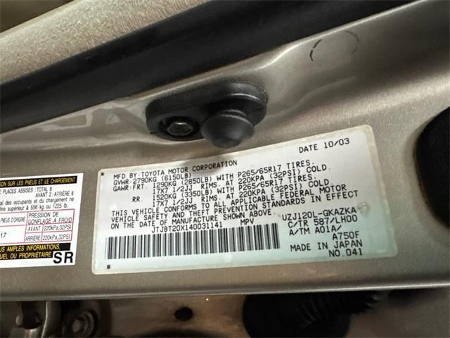 used 2004 Lexus GX 470 car, priced at $16,474