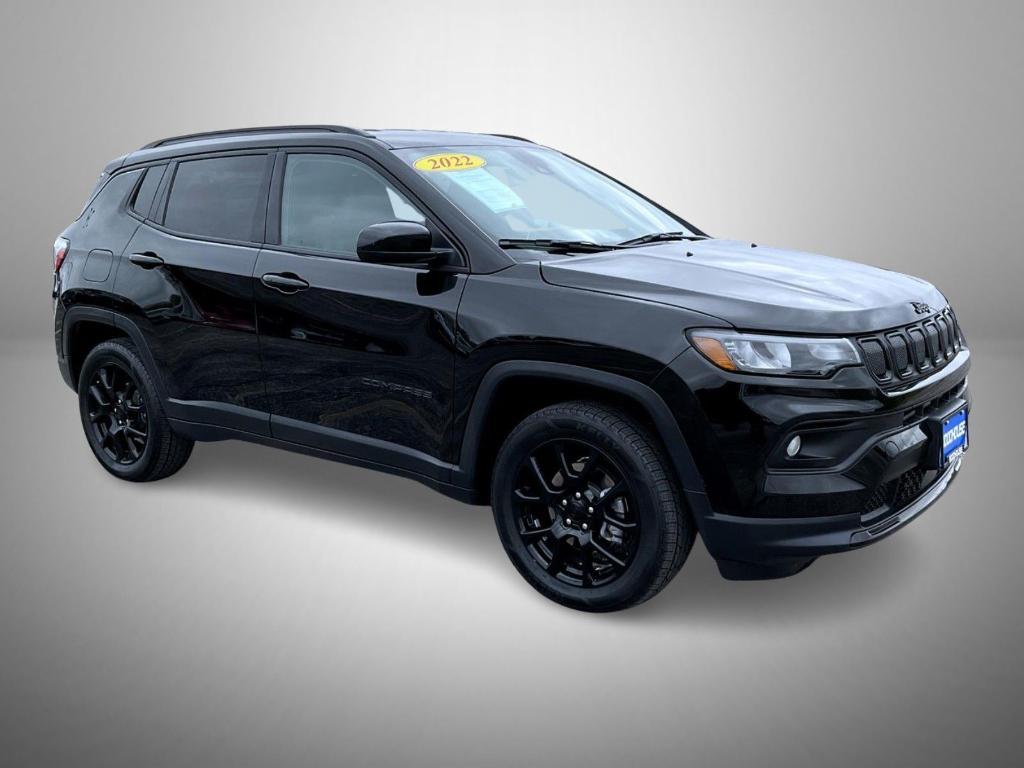used 2022 Jeep Compass car, priced at $20,700