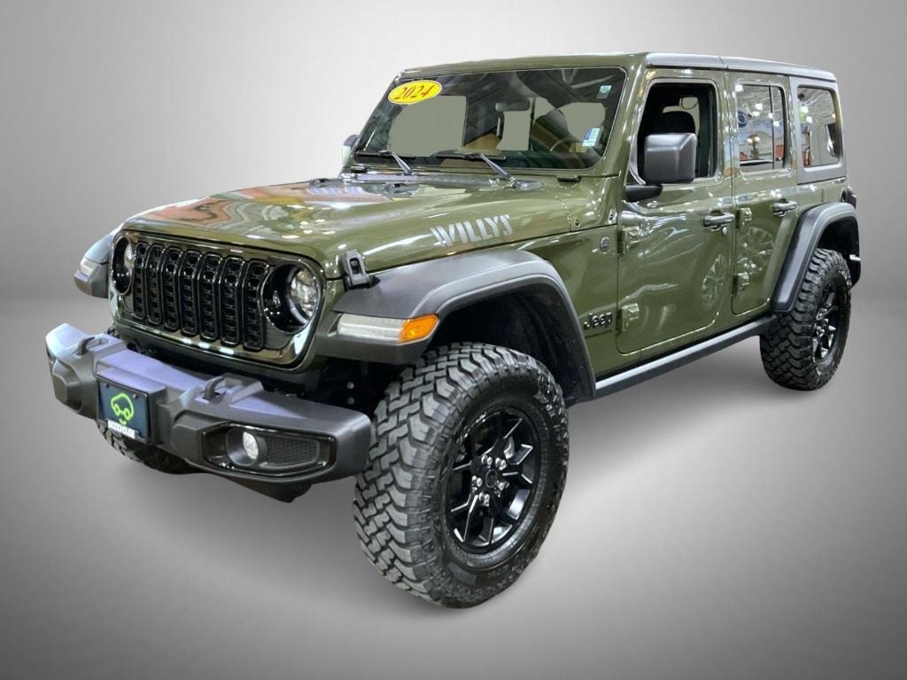 used 2024 Jeep Wrangler car, priced at $40,279