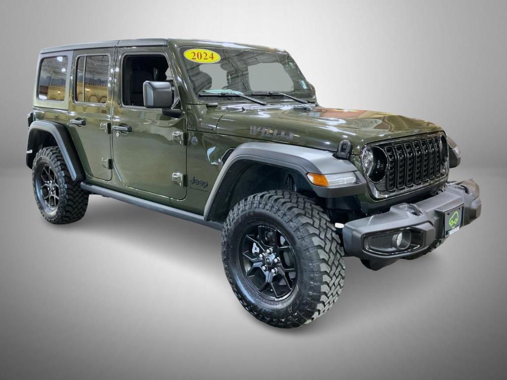 used 2024 Jeep Wrangler car, priced at $40,279