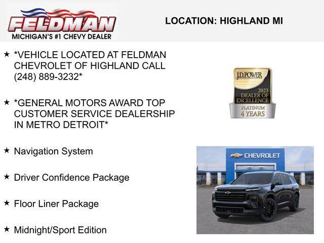 new 2026 Chevrolet Traverse car, priced at $37,349