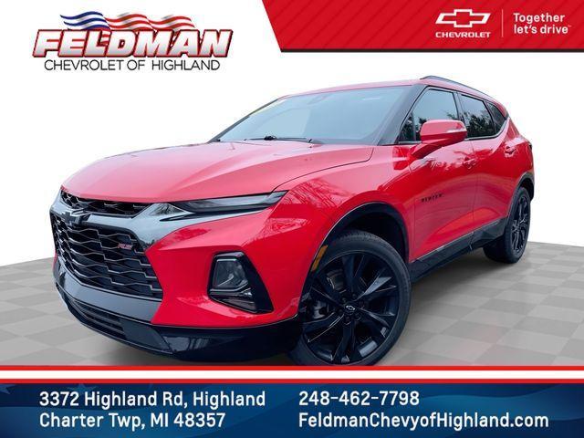 used 2022 Chevrolet Blazer car, priced at $24,432