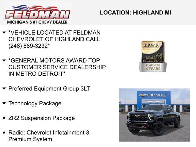 new 2025 Chevrolet Silverado 2500 car, priced at $77,581