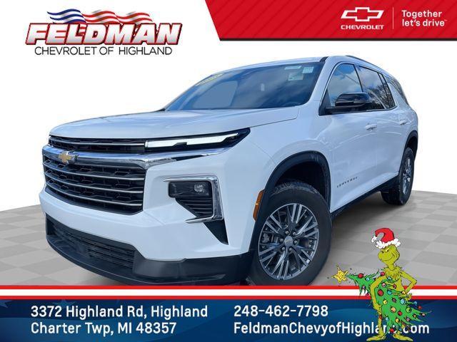 used 2025 Chevrolet Traverse car, priced at $34,495