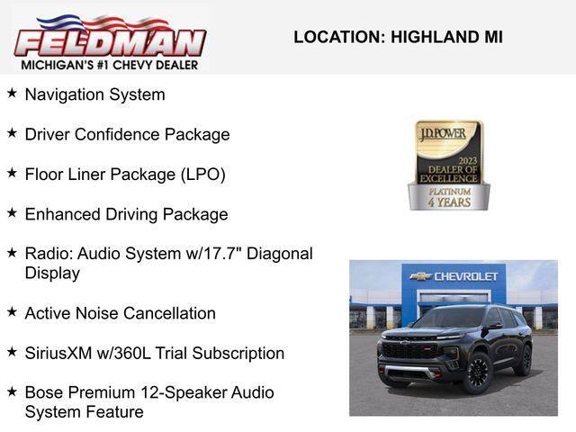 new 2026 Chevrolet Traverse car, priced at $46,301